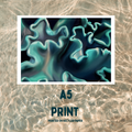 Leather Soft Coral Print - A5
