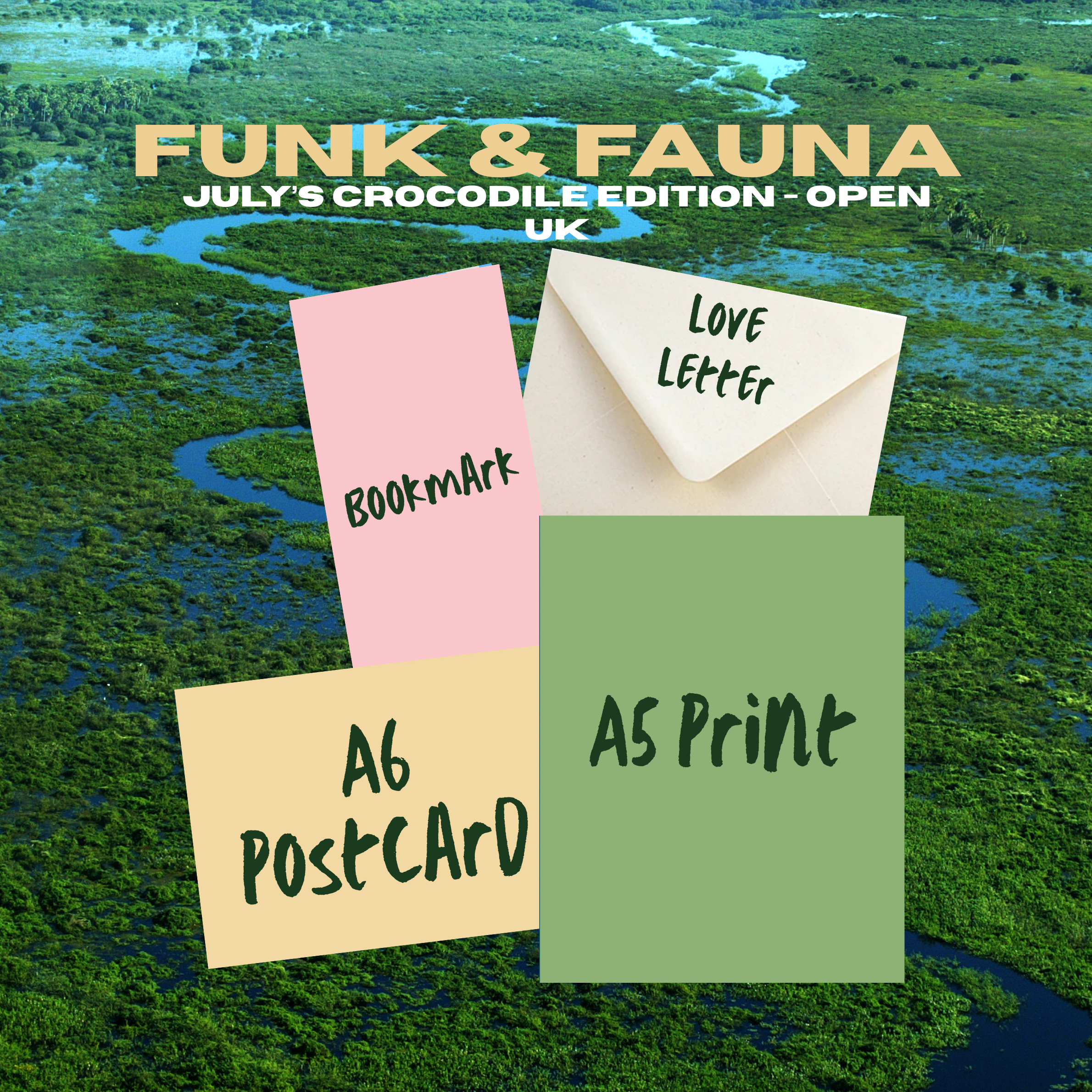 (UK) - FULL BLOOM TIER - Monthly Eco Friendly Print Club